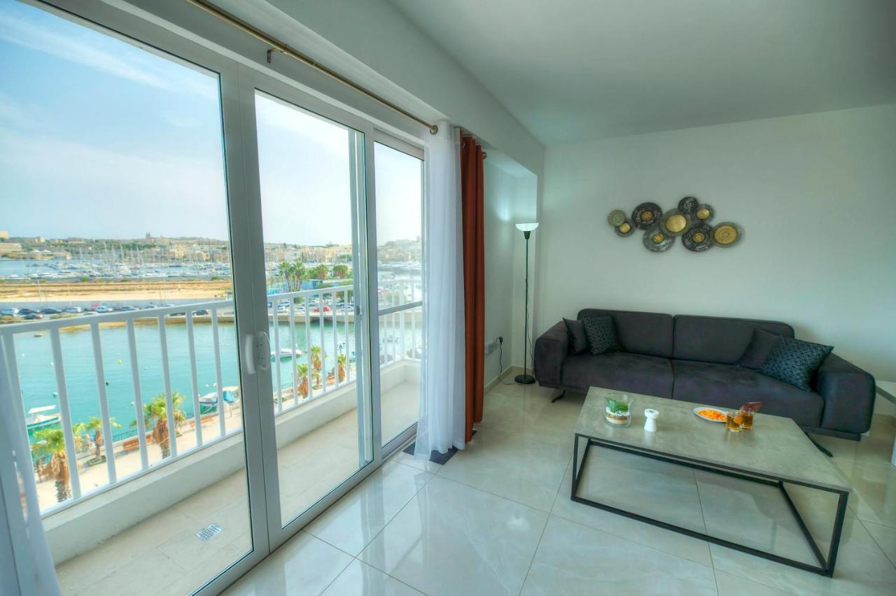 Bright & Modern 2Bedrooms With Sea Views Gogzr-2 Gzira Esterno foto